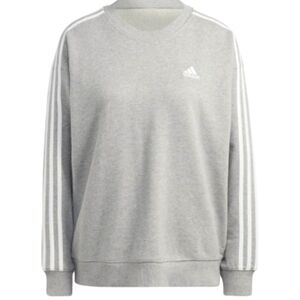 Adidas Essentials Women's 3-Stripes Sweatshirt Gray Size XSmall